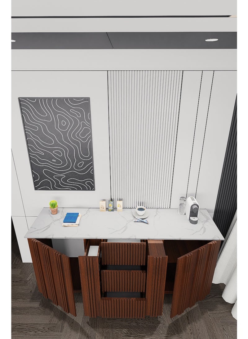 كوفي وورلد ركن القهوة بتكسيات طولية باضاءة مخفية - Image 5