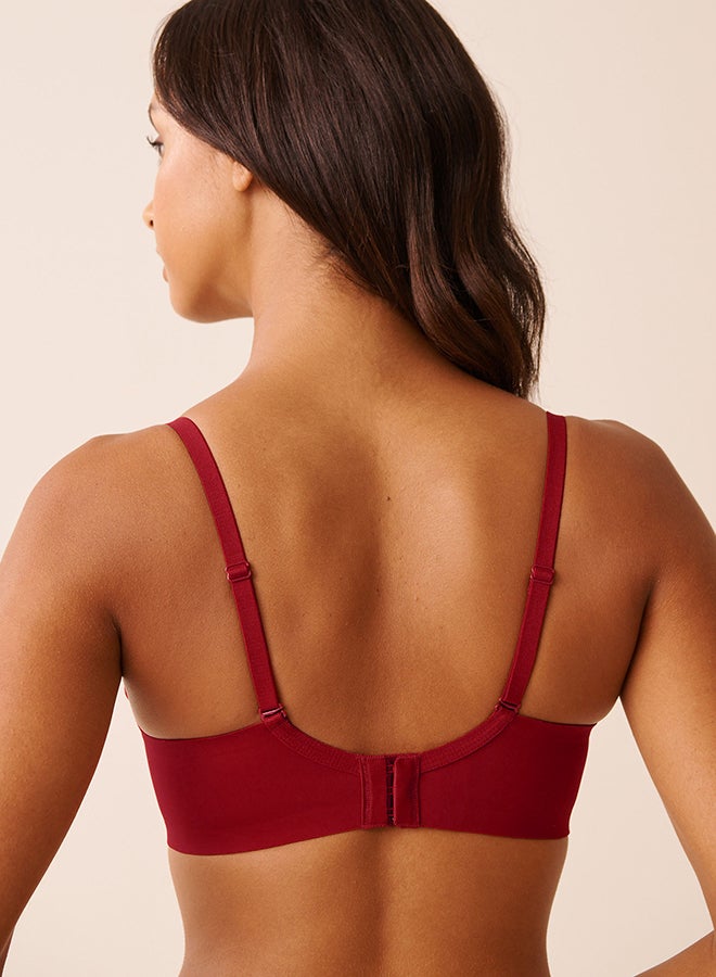 La Vie en Rose Push-up Scalloped Bra - Image 2