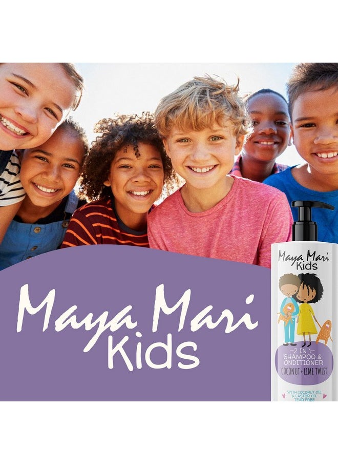 MAYA MARI Kids 2In1 Shampoo + Conditioner With Tear-Free Formula And Bonus Hair Gel - Perfect For Kids Daily Hair Care Routines For Both Boys And Girls.  - Image 4