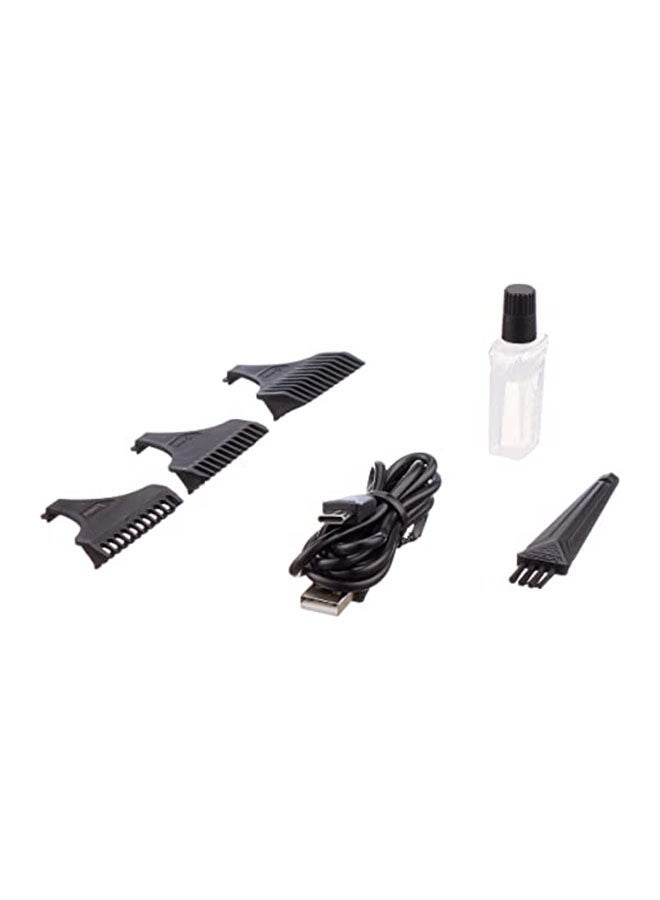 VGR V091 Professional Rechargeable Electric Hair Trimmer With Metal Blade Gold - Image 5