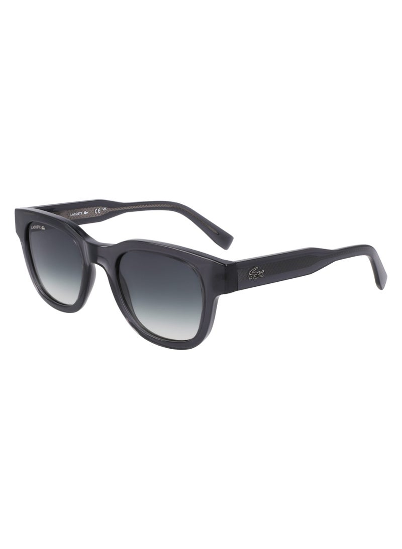 LACOSTE FULL RIM BIO INJ-G820 OVAL LACOSTE SUNS L6023S  4921 (035) GREY  - Image 2