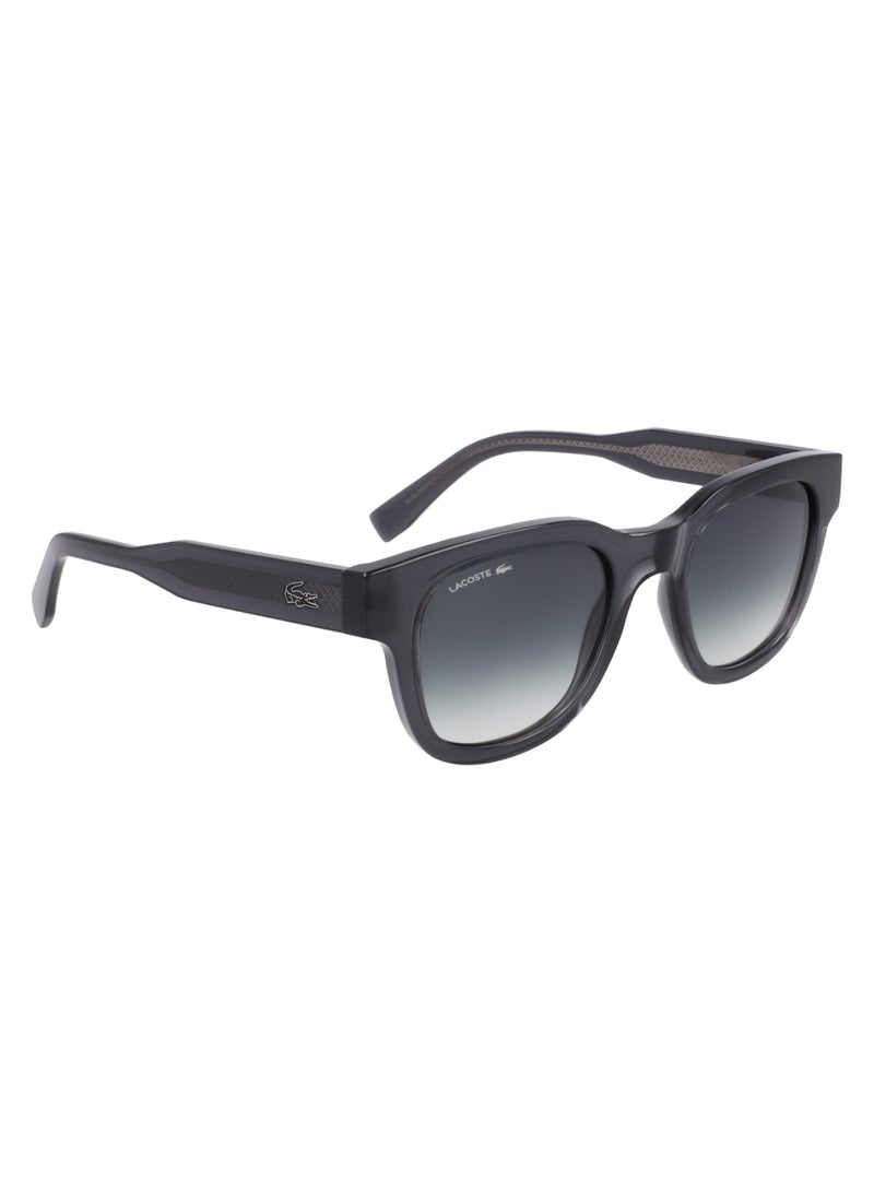 LACOSTE FULL RIM BIO INJ-G820 OVAL LACOSTE SUNS L6023S  4921 (035) GREY  - Image 3