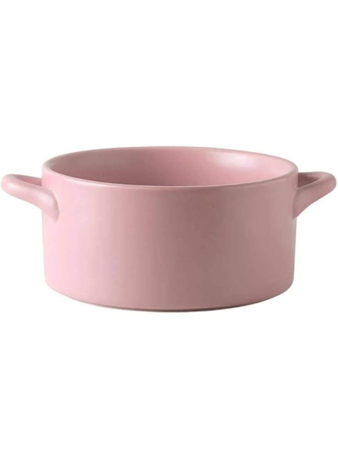 Serve your favorite dishes with elegance using this Porcelain Bowl with Side Handle designed for both style and practicality. Multicolor - Image 3