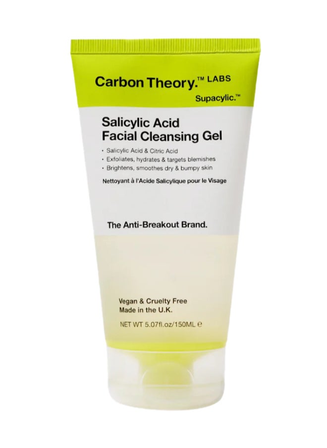 Carbon Theory Salicylic Acid Exfoliating Gel Cleanser 150ml  - Image 1