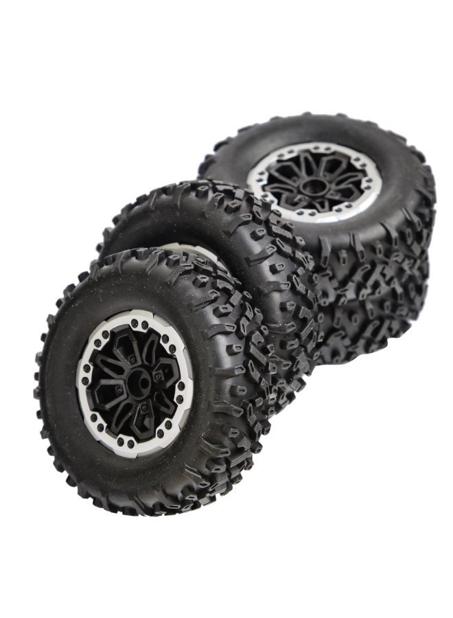 Landa Technology Remote Control Car DIY Upgrade Modification Climbing Off-road Model Vacuum Tire Suit Accessories L0001-6-Color:L0001-6 Super Soft Tire (4PCS)-Proportion:1:16 - Image 2