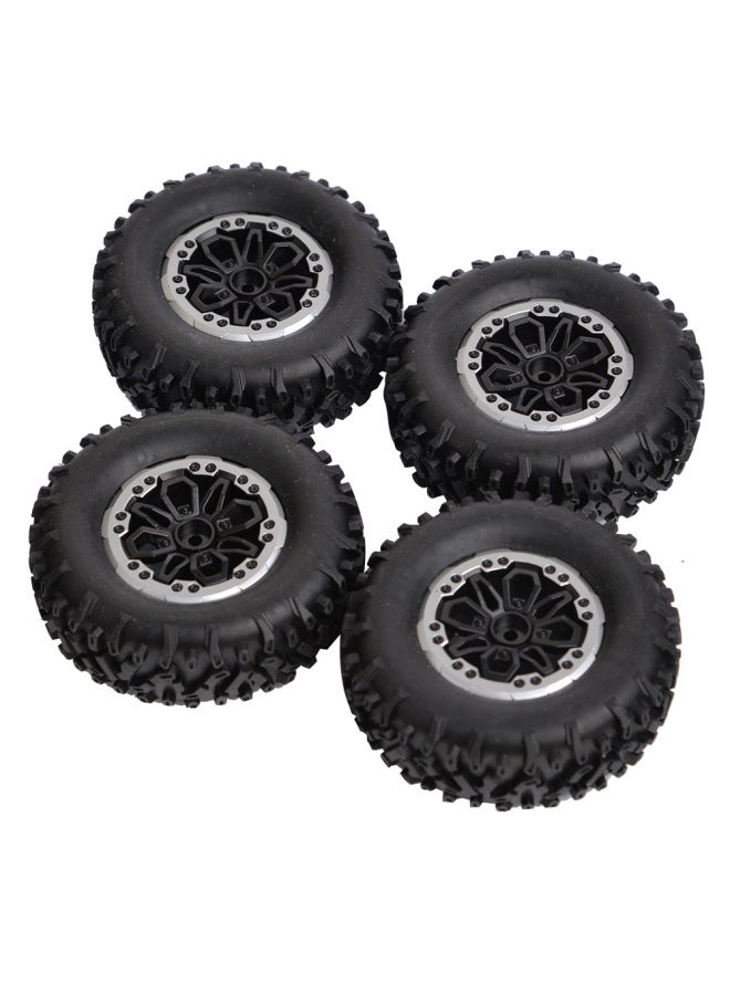Landa Technology Remote Control Car DIY Upgrade Modification Climbing Off-road Model Vacuum Tire Suit Accessories L0001-6-Color:L0001-6 Super Soft Tire (4PCS)-Proportion:1:16 - Image 1