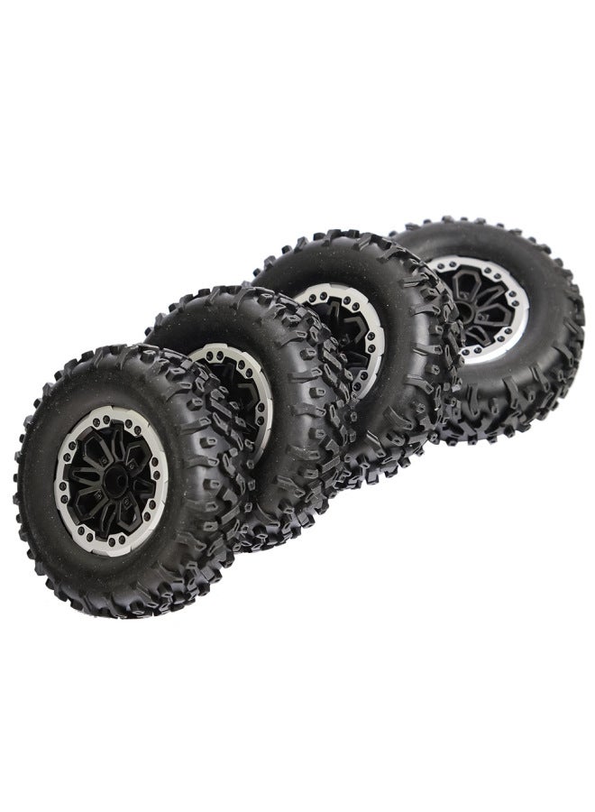 Landa Technology Remote Control Car DIY Upgrade Modification Climbing Off-road Model Vacuum Tire Suit Accessories L0001-6-Color:L0001-6 Super Soft Tire (4PCS)-Proportion:1:16 - Image 3
