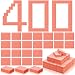 Chumia 400 Pcs Mini Buffer Block Nail File for Acrylic and Natural Nails Block 80/100 Grit 2 Sided Orange Buffer Bulk File Professional Salon Quality Nail Prior to Application of Polish Buffing - Image 2