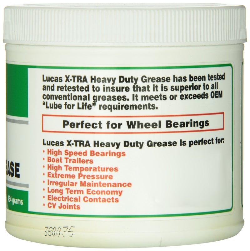 Lucas Oil X-Tra Heavy Duty Grease/12x1/ 1lb Tub - Image 3