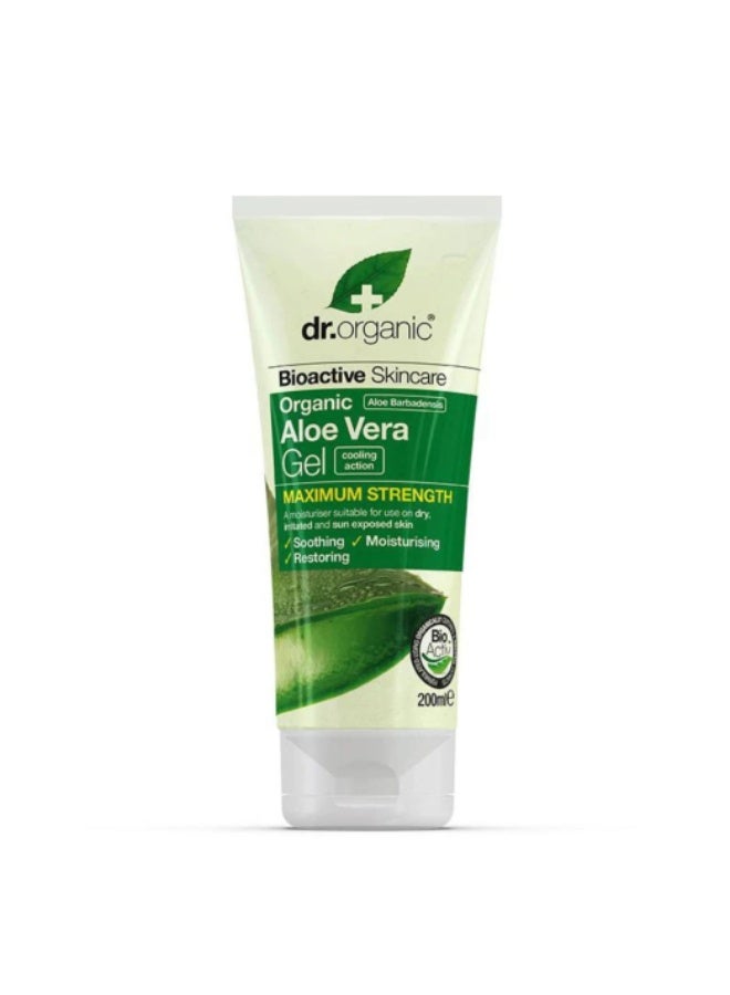dr.organic Dr. Organic Bioactive Skincare Aloe Vera Gel 200ml - Image 3