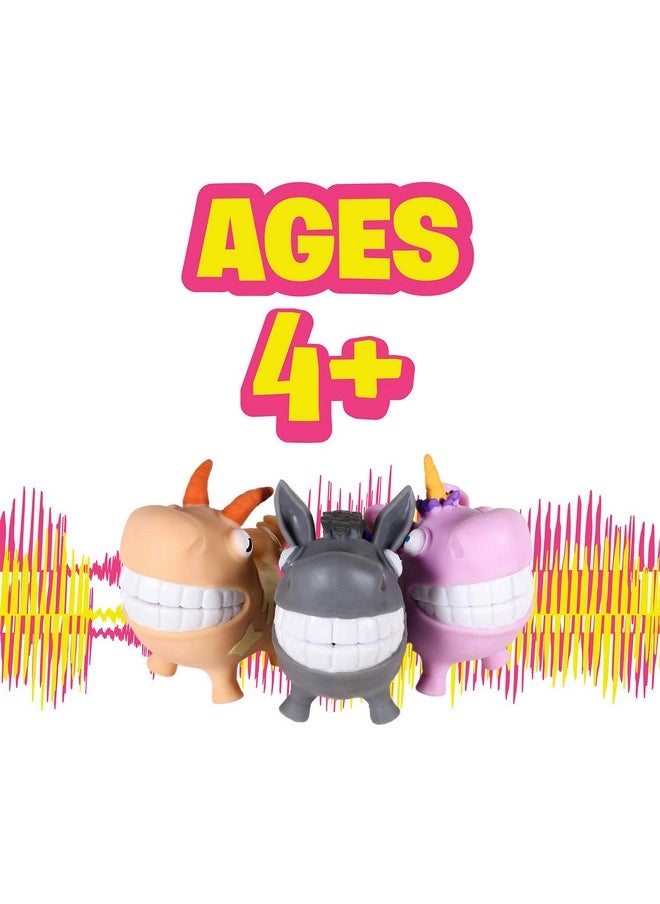 Hog Wild - Scream O Screaming Donkey Toy Squeeze The Donkey'S Cheeks And It Makes A Funny, Hilarious Screaming Sound Series 1 Age 4+ - Image 1