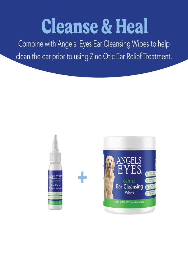 ANGELS' EYES ANGELS’ EYES Zinc-Otic Ear Relief Treatment for Dogs and Cats Soothe Ear Infections Calm Itchy Inflamed Ears Natural BA and Zinc Formula 1 Ounce - Image 4