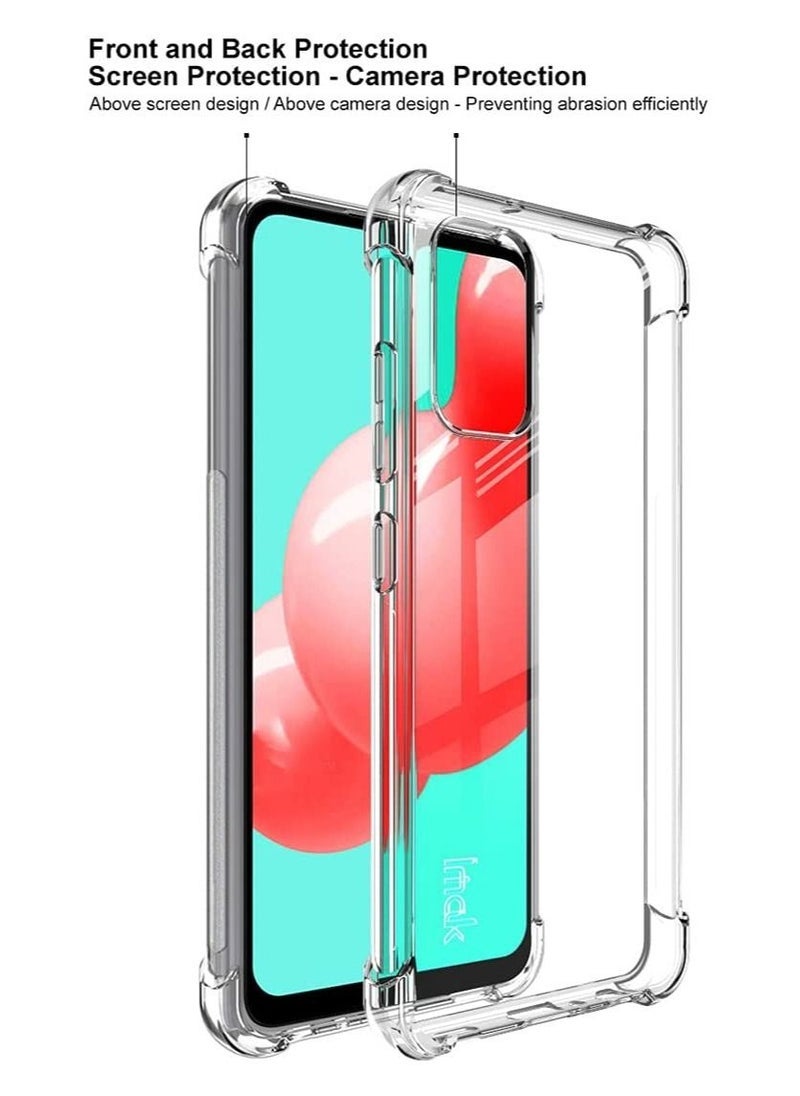 Gravity Clear Protective Case Compatible with Galaxy A32 4G – Soft Transparent TPU Cover with Shock Absorption Bumper, Anti-Scratch and Slim Lightweight Design for Full Edge Protection, Flexible and Durable Non-Yellowing Back Case - Image 2