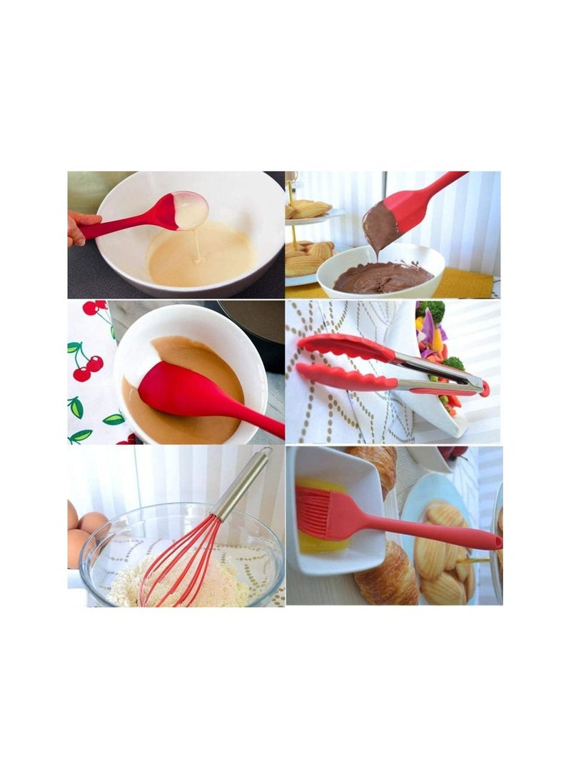 بلومنغ تايم أواني الطهي مكونة من 10 قطع أحمر - Image 3