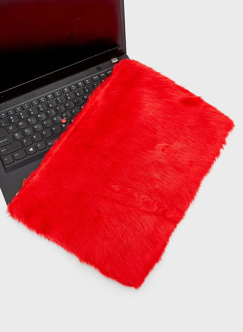 FOREVER 21 Faux Fur Clutch