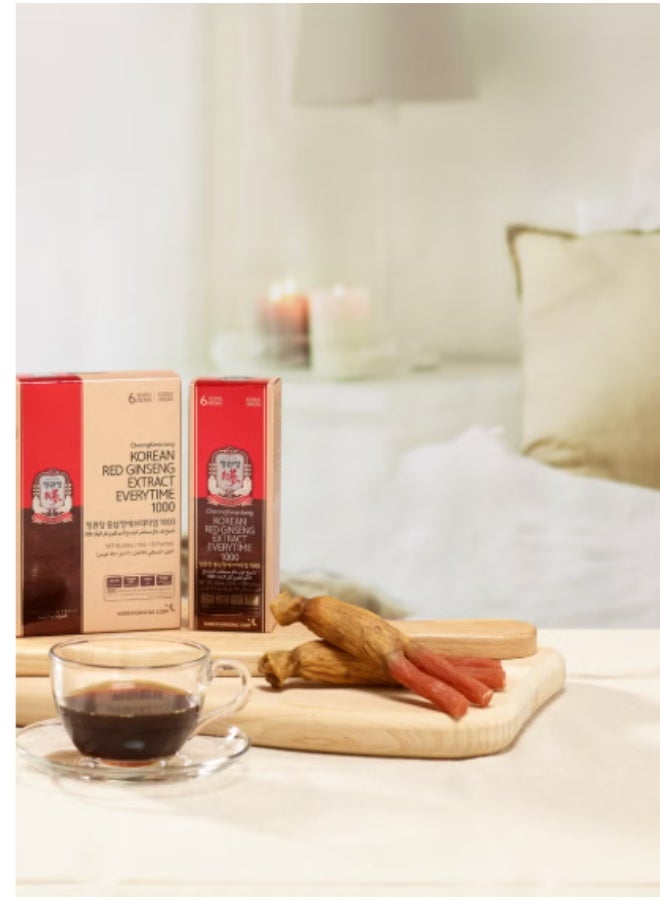 تشونغ كوان جانغ في كل مرة - مستخلص الجينسنغ الأحمر الكوري 1000 (10 مل × 20 عبوة) - Image 4