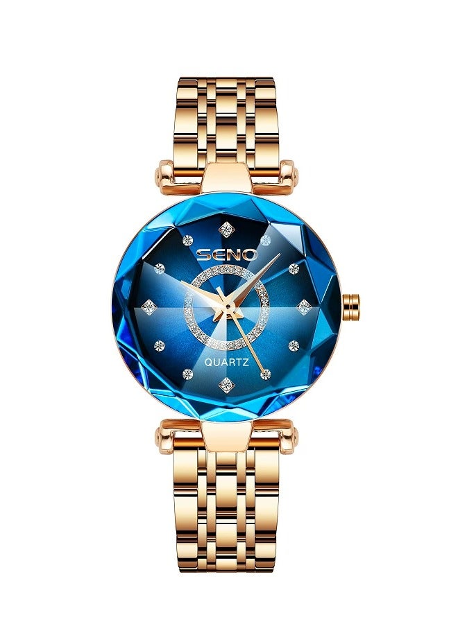 SENO Crystal surface fashion decoration ladies' watch