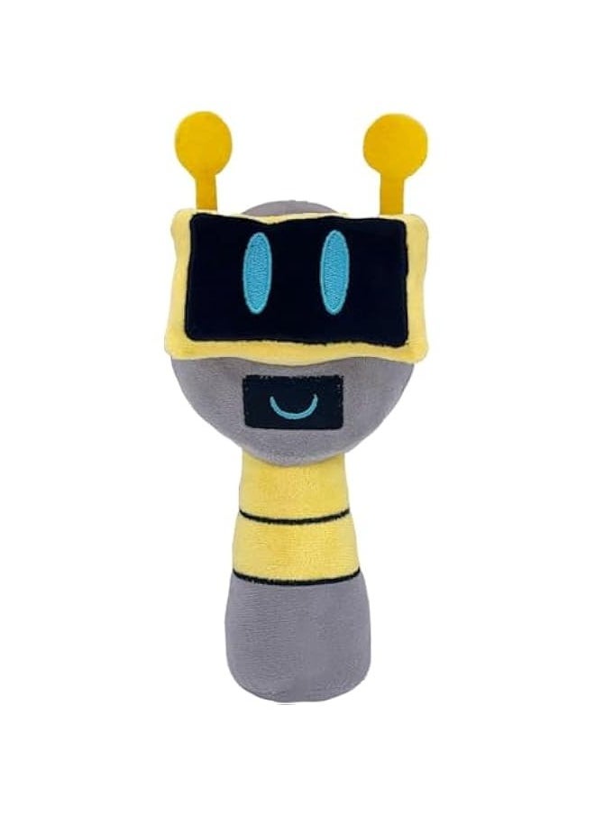 Sprunki Game Plush, Sprunki Toys Plush,Soft Stuffed Animal Pillow Doll  Birthday Gifts for Adult Kids(Yellow White)  - Image 1