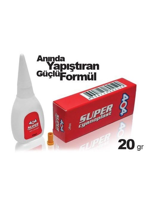 404 Super Japanese General Adhesive 1 Min Strong New Formula 20 Gr 