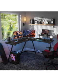 ZUIHAO Home Office Computer Desk L Shaped Corner Table 130cm  - Image 2