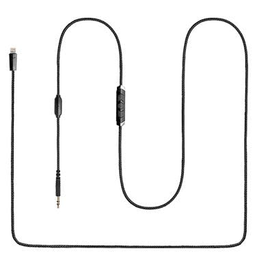 V-MODA Speakeasy DAC/AMP 3-Button Lightning Cable - Black, One Size - Image 3