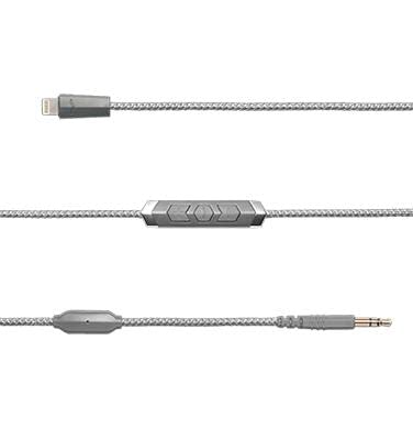 V-MODA Speakeasy DAC/AMP 3-Button Lightning Cable - Black, One Size - Image 5