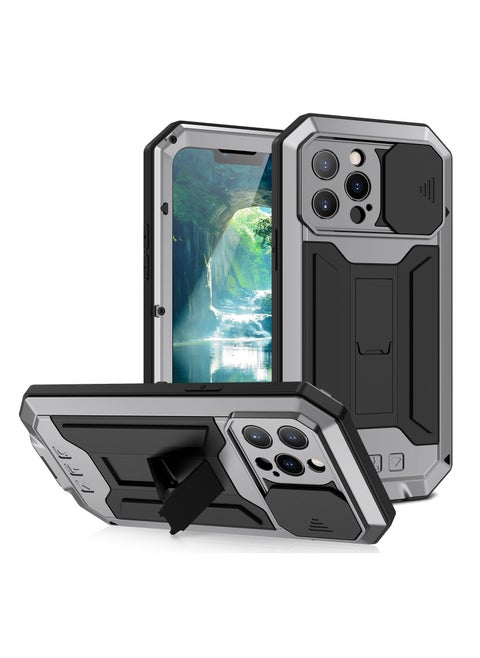 Waterproof case for iphone 15 pro Max with built-in lens and screen protector [IP68 Underwater] Full body heavy duty shockproof case with phone ring holder