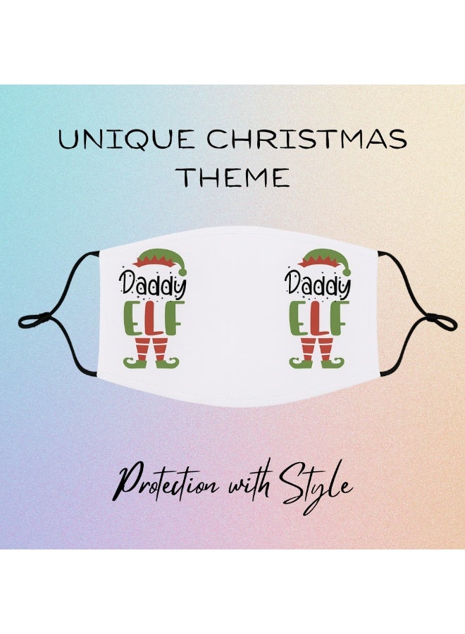 PRINTSHOP4ME Christmas Adult Face Protection Novelty Mask,Washable And Adjustable For Men Women And Youth - Image 4