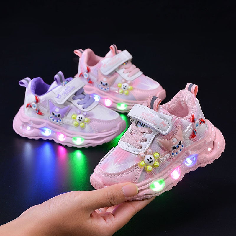 Mesh Sneakers Lightweight Flexible Sole Walking Shoes For Kids Indoor And Outdoor Activities - Image 2