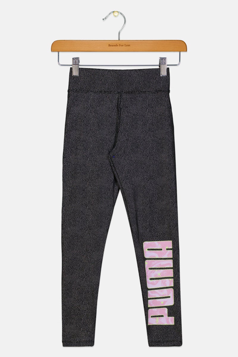 PUMA ملابس رياضية للبنات للأطفال، ليغينغز خارجية، متعددة الألوان - Image 3