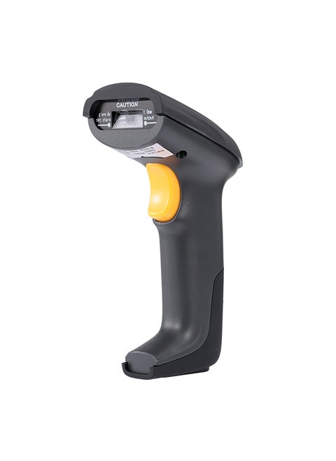Handheld USB QR Barcode Scanner Reader for Computers Wired Automatic 1D 2D Image Bar Code Scanners for Mobile Payment Store Supermarket Warehouse MR-2561（Black）