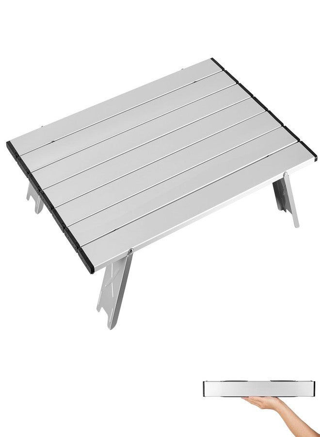 ATEPA Ultralight Compact Small Camping Table, Backpacking Mini Small Folding Camping Side Table for Camp, Portable Table for Outdoor Picnic,Tent,Travel,Beach - Image 1