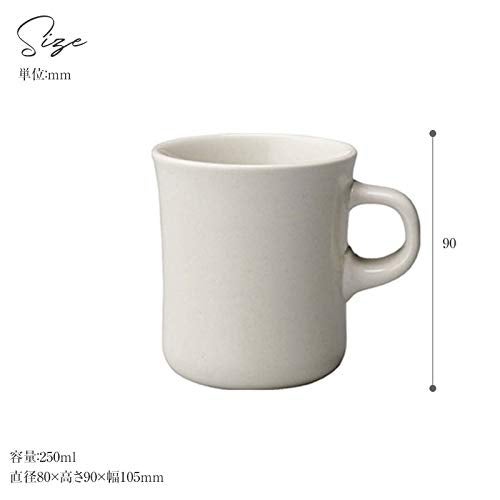 KINTO 27635 SCS Mug, 8.5 fl oz (250 ml), White, Microwave/Dishwasher Safe, Gift, Present - Image 4