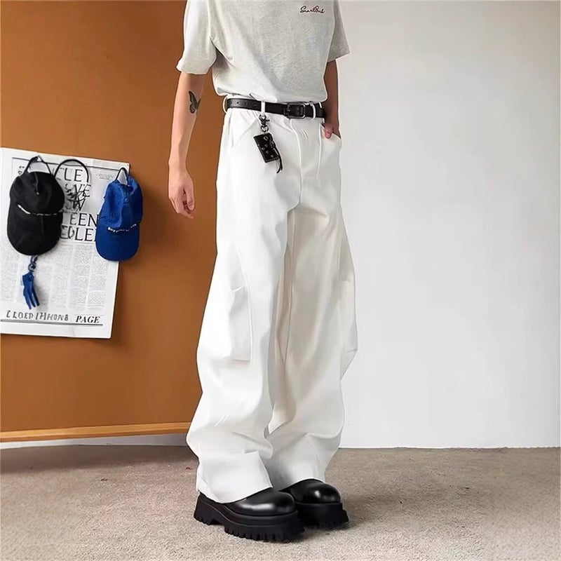 Unisex Classic Denim Jeans Loose Fit Daily Outdoor Wear - Image 5