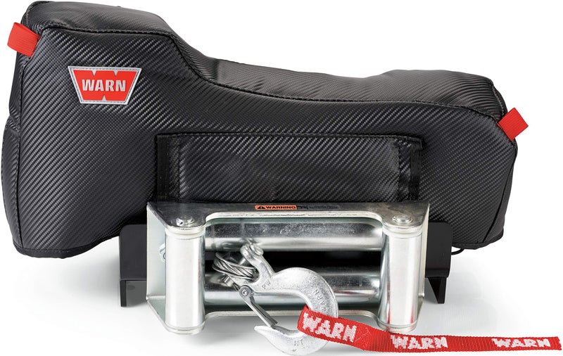 WARN 102641 Stealth Series Winch Cover Fits M8 XD9 95xp VR8000 VR10000 VR12000