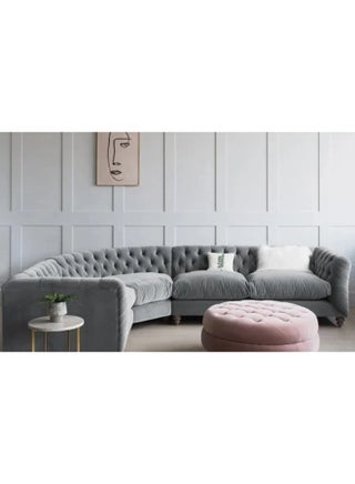 Round Chesterfield Corner Sofa - Customizable Sectional Sofa for Living Room, Premium Upholstery, L-Shape Design - pzsku/ZDB65ED751D714A1C25EEZ/45/1751027488/6ff70690-6a30-4221-b2d6-bbd681279317