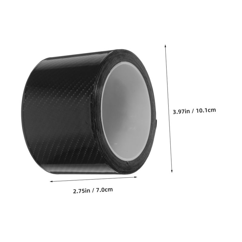 Carbon Fiber Pattern Car Door Edge Guard Self Adhesive Scratch Protector Strip - Image 3