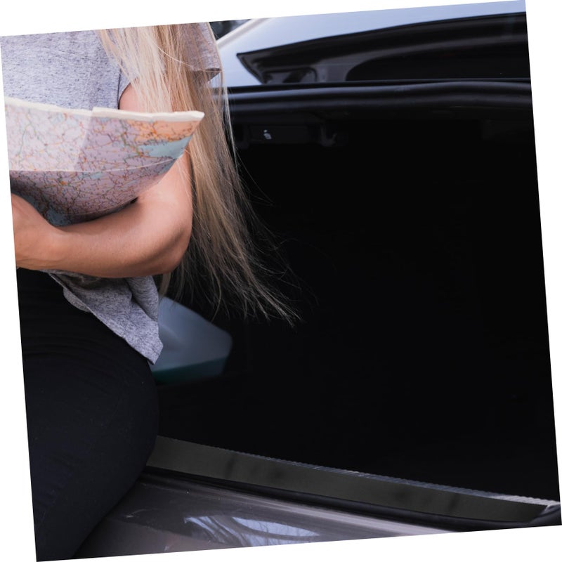 Carbon Fiber Pattern Car Door Edge Guard Self Adhesive Scratch Protector Strip - Image 5