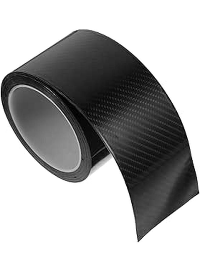Carbon Fiber Pattern Car Door Edge Guard Self Adhesive Scratch Protector Strip - Image 1