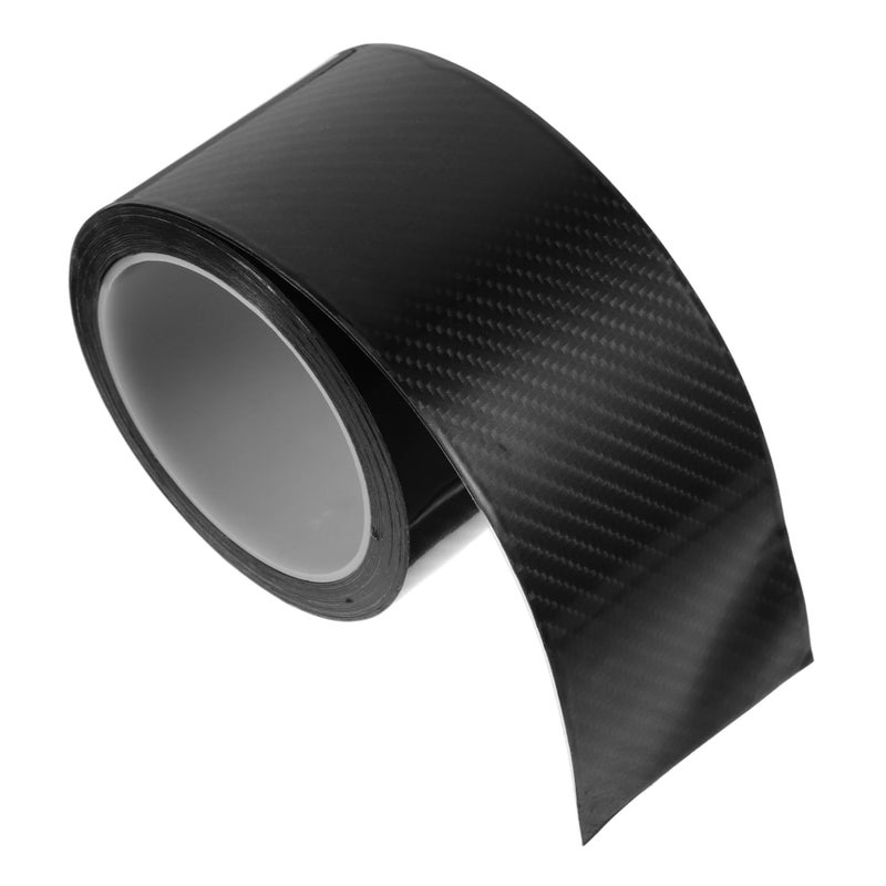 Carbon Fiber Pattern Car Door Edge Guard Self Adhesive Scratch Protector Strip - Image 2