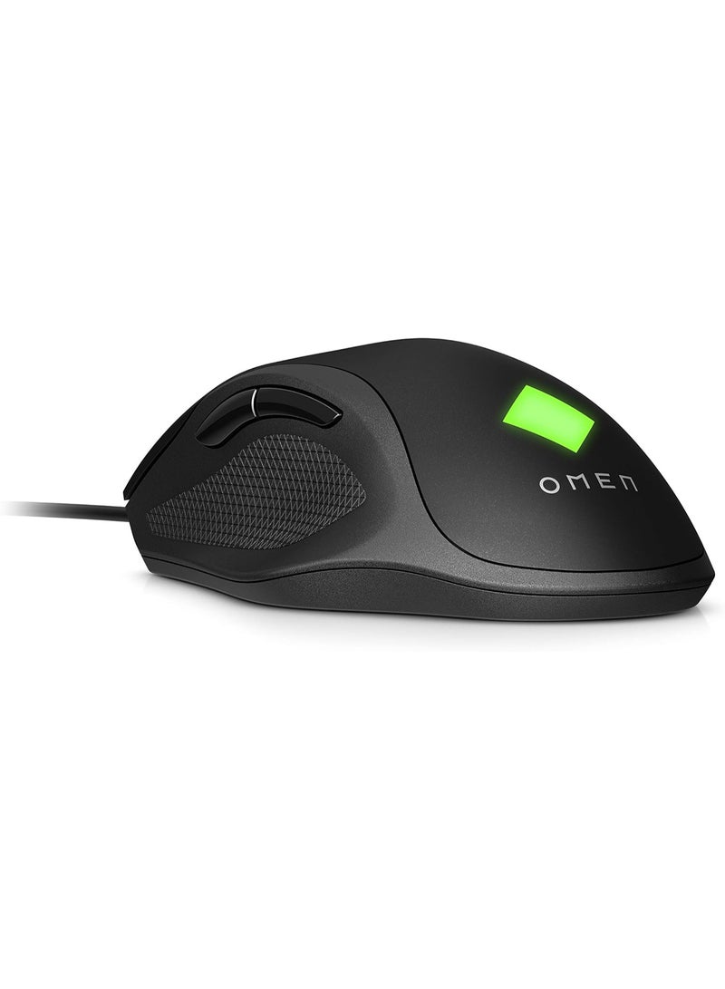HP فأرة الألعاب HP OMEN Vector Essential 8BC52AA#ABB - مستشعر بصري بدقة 7200 نقطة في البوصة، إضاءة RGB، 6 أزرار قابلة للبرمجة، فأرة ألعاب سلكية خفيفة الوزن ومريحة - Image 4