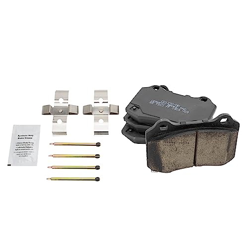 TRQ Ceramic Brake Pads Compatible with Cadillac Chevrolet Chrysler Dodge Jeep - Image 1