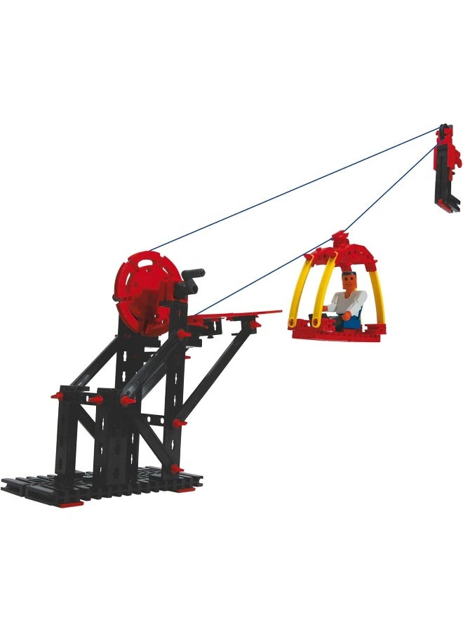 fischertechnik BRIO World Basic Cable Railway – Wooden Train Track Expansion Set, 3+ - Image 3