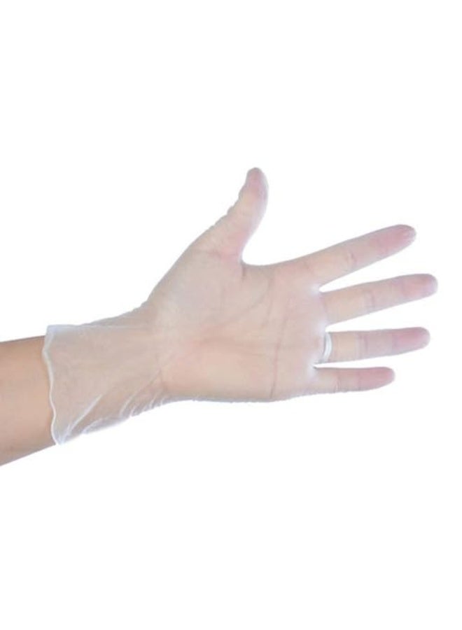 Vinyl Examination Gloves, Powder-Free, Latex-Free,  100 Count, Clear - Image 2