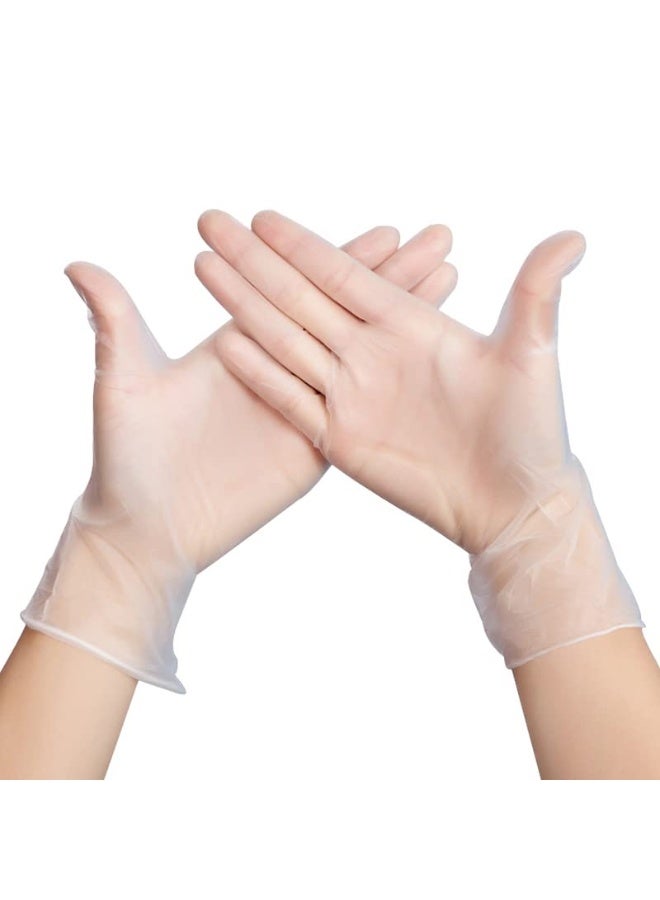 Vinyl Examination Gloves, Powder-Free, Latex-Free,  100 Count, Clear - Image 3