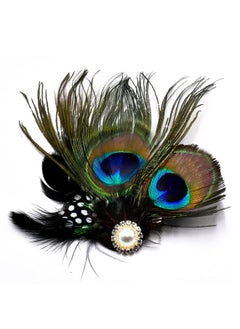 Beautiful Butterfly Peacock Feather Hair Clip Pins With Artificial Pearl Rhinestones Feather Hair Clip Pin Bridal Wedding Dance Party Hair Accessory(Pearl) - pzsku/ZDB664BFA9C7E80E7A9E4Z/45/_/1696070545/6ea36966-c07a-4666-beed-7728f6fbd97b