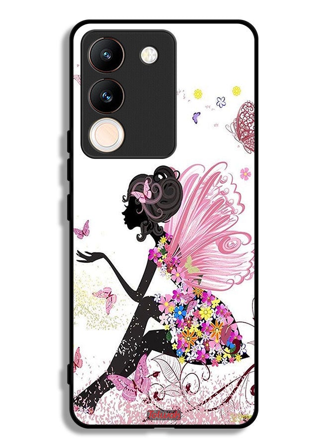 Tolwak vivo Y200 Protective Case Cover Butterfly Girl Artwork - Image 1