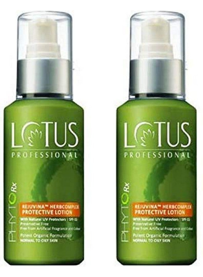 Lotus Herbals Professional Phytorx Rejuvenates Herb Complex Protective Body Lotion, 100 ml Pack of 2 for All Skin Types - Image 2