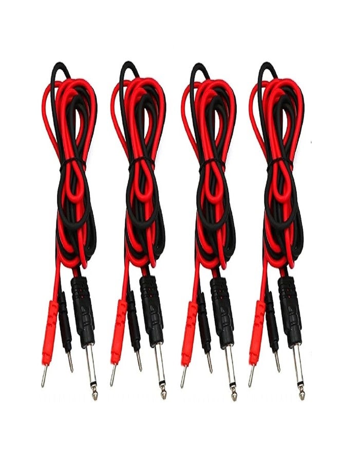 TYCOON PHYSIO SOLUTIONS TENS 4 CHANNEL LEADS & PADS (4 leads, 8 pads) - Image 3
