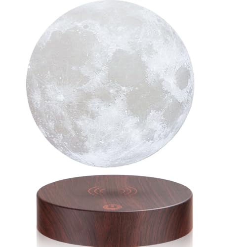 VGAzer Levitating Moon Lamp, 16 Colors 20 Models Floating Moon Lamp,Floating and Spinning in Air Freely with Adjustable Bightness Moon Night Light for Unique Gifts,Room Decor,Office Desk Tech Toys - Image 2